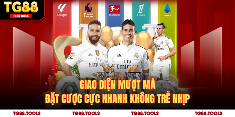 Giao diện mượt mà đặt cược cực nhanh không trễ nhịp